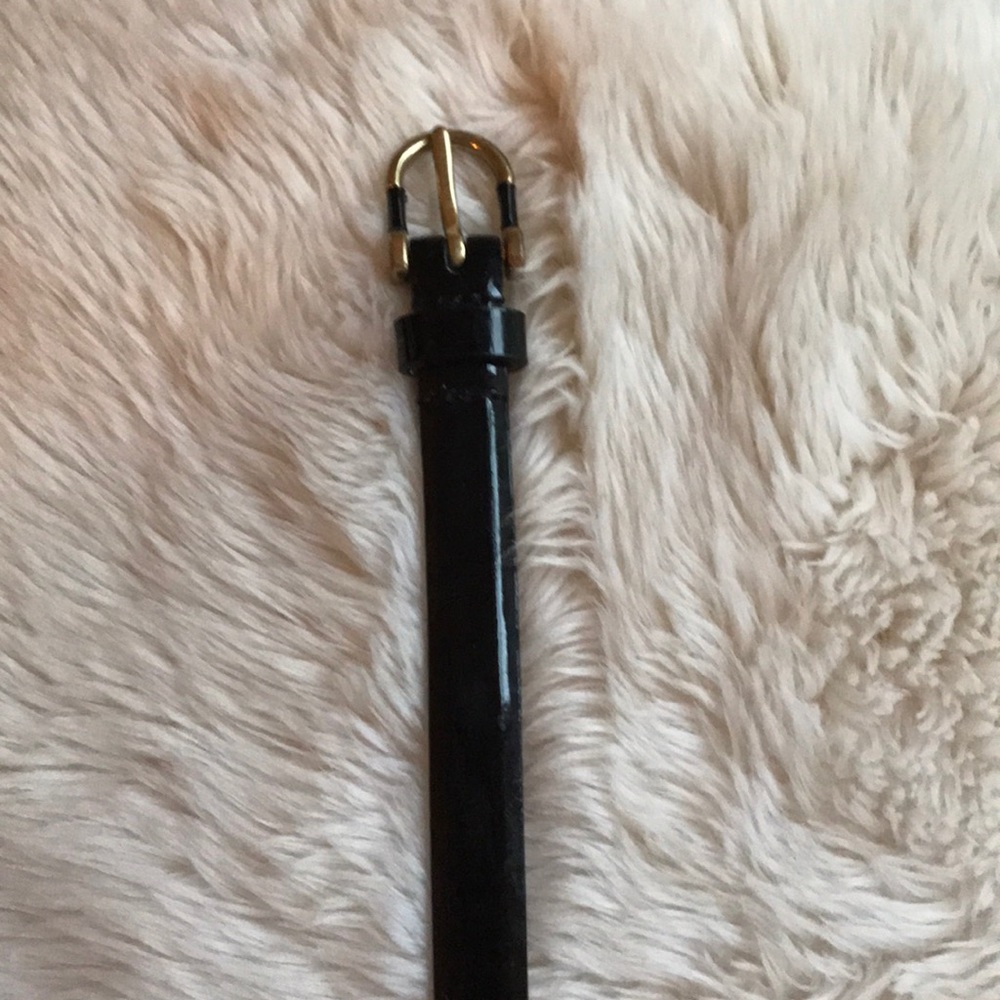 J Crew Patent Leather Belt
